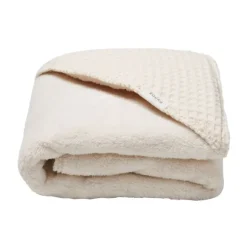 Koeka Wikkeldeken Teddy Waffle Natural