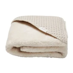 Koeka Wikkeldeken Teddy Waffle Natural