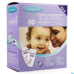 Lansinoh Bewaarzakjes Borstvoeding (50 stuks)