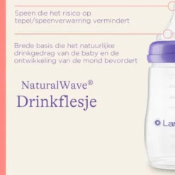 Lansinoh Fles Met Natural Wave Speen 160 ml
