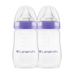 Lansinoh Fles Met Natural Wave Speen 240 ml (2 stuks)