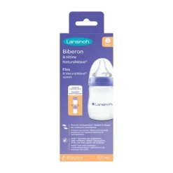 Lansinoh Fles Met Natural Wave Speen 240 ml