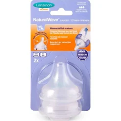 Lansinoh Flesspeen Natural Fast (2 stuks)