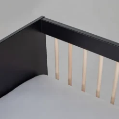 Ledikant 60-120 Nova Zwart/Eiken