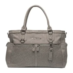Little Company Diaperbag Monaco Braided Taupe