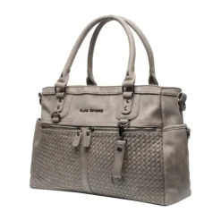 Little Company Diaperbag Monaco Braided Taupe