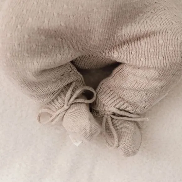 Little Dutch Gebreid Boxpakje - Soft Beige Melange