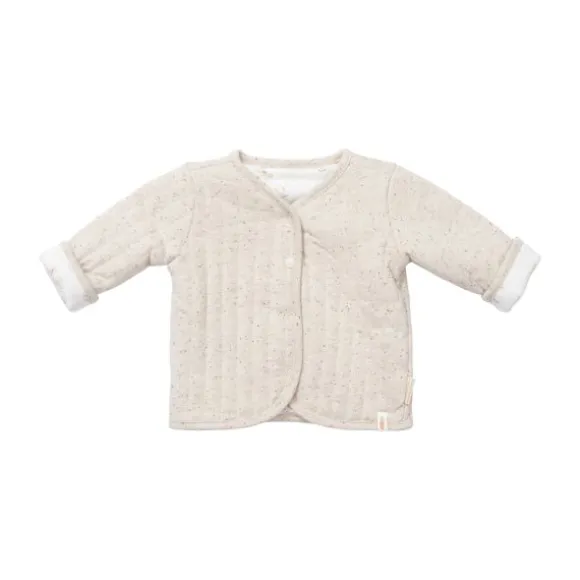 Little Dutch Jasje Reversible Baby Bunny/Nappy Sand 56