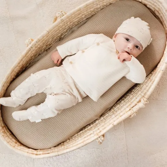 Little Dutch Little Goose Legging - Maat 50 - Beige