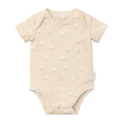 Little Dutch Little Goose Korte Mouw Romper - Maat 50 - Beige