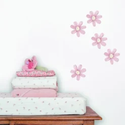 Little Dutch Muurstickers Flowers Fairy Garden - 3x A4 Size Sheets