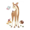 Little Dutch Muurstickers Fairy Garden 55 x 80 cm