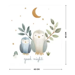 Little Dutch Muurstickers Good Night 45 x 40 cm