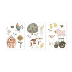 Little Dutch Muurstickers Little Farm