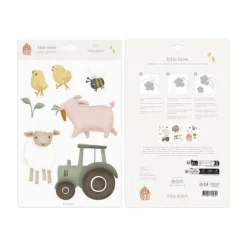 Little Dutch Muurstickers Little Farm