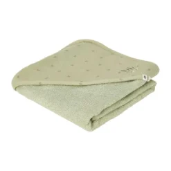 Little Dutch Pure Badcape - 75 x 75 cm - Sage