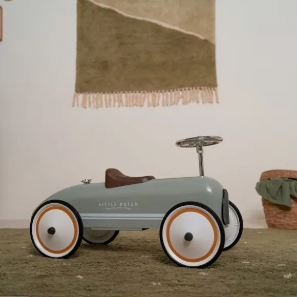 Little Dutch Retro Loopauto Olive