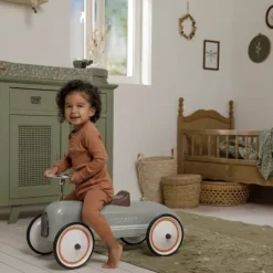 Little Dutch Retro Loopauto Olive