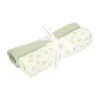 Little Dutch Swaddle Doeken Hydrofiel Blueberry Leaves & Sage 70 x 70 cm (Set van 2)