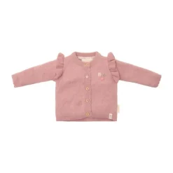 Little Dutch Vestje Gebreid - Maat 50 - Fairy Pink