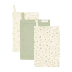 Little Dutch Washandjes Hydrofiel Forest Friends (Set van 3)