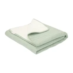 Little Dutch Wiegdeken Pure Sage 70 x 100 cm