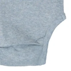 Lodger Melange Romper Lange Mouwen - Maat 50 - Blue Fogg