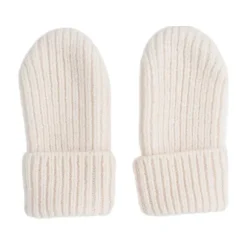 Lodger Mittens Merino Wool Birch 0-12M