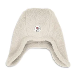 Lodger Muts Teddy Fleece Birch 3-6M