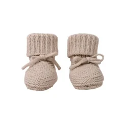 Lodger Slipper Knit Birch 0-6mnd 0-6 maanden
