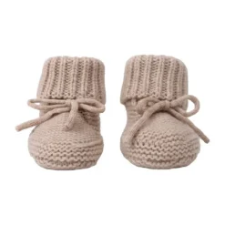 Lodger Slipper Merino Wool Beige 0-6mnd
