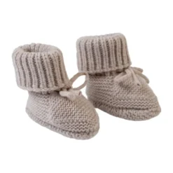 Lodger Slipper Merino Wool Beige 0-6mnd