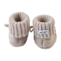 Lodger Slipper Merino Wool Beige 0-6mnd