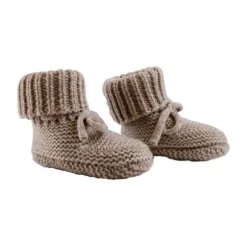 Lodger Slofjes Merino Wool Buffalo 6-12M