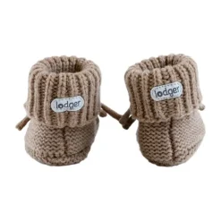 Lodger Slofjes Merino Wool Buffalo 6-12M