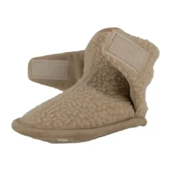 Lodger Slofjes Teddy Fleece Beige 0-3M