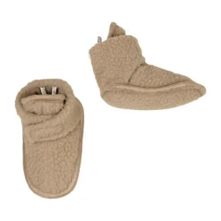 Lodger Slofjes Teddy Fleece Beige 0-3M