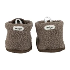 Lodger Slofjes Teddy Fleece Buffalo 0-3M