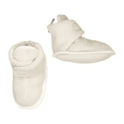 Lodger Slofjes Teddy Fleece Cloud Dancer 0-3M