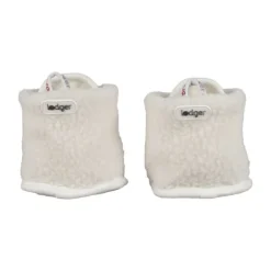 Lodger Slofjes Teddy Fleece Cloud Dancer 0-3M