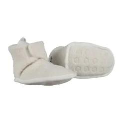 Lodger Slofjes Teddy Fleece Cloud Dancer 0-3M