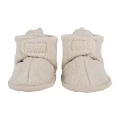 Lodger Slofjes Teddy Fleece Birch 0-3M