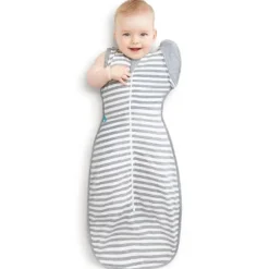 Love To Dream SwaddleUp Stage 2 Grey Medium 1.0 TOG