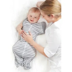 Love To Dream SwaddleUp Stage 2 Grey Medium 1.0 TOG