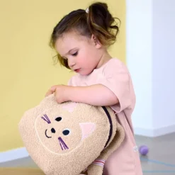 Lässig Kids Rugzak - Team Cat - Beige