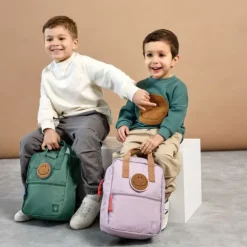 Lässig Little Gang Mini Backpack Square - Dark Green