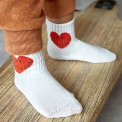 Lässig Tennis Socks GOTS Little Gang Smile 23-26 3pcs