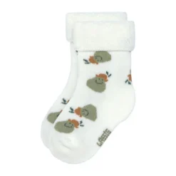 Lässig Terry Socks GOTS - 3-pack - Pear Light Khaki - Maat 15-18