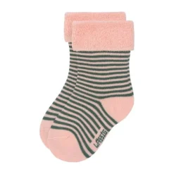 Lässig Terry Socks GOTS - 3-pack - Cherry Peach - Maat 12-14