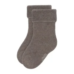 Lässig Terry Socks GOTS - 3-pack - Brown/Beige - maat 15 -18